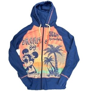 Disney Blue Adventure Graphic Jacket